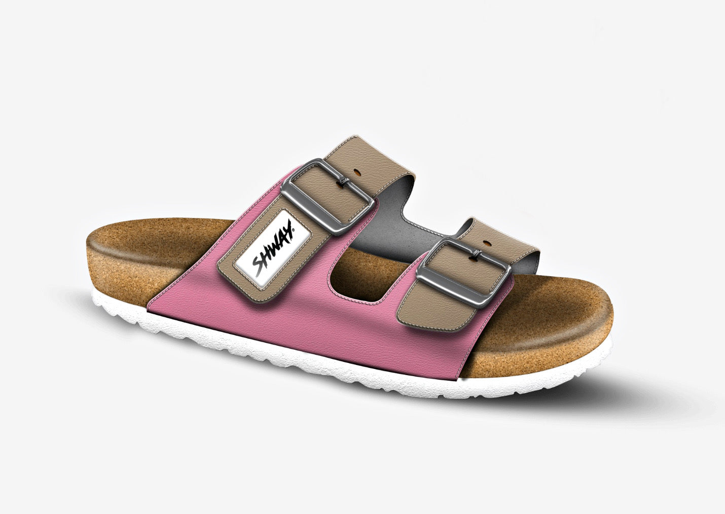 Pink Birkenstocks