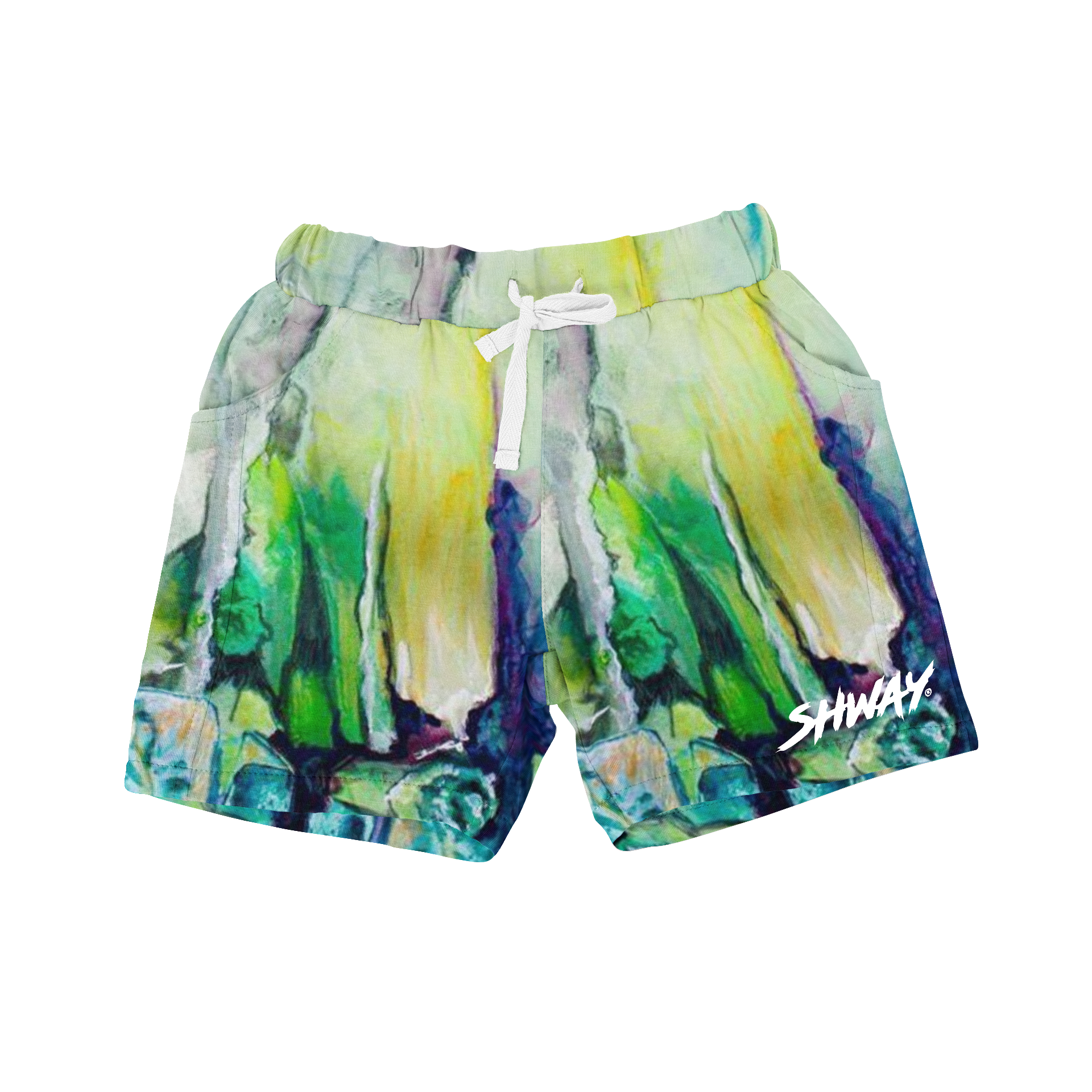 Green Venom Shway Shorts